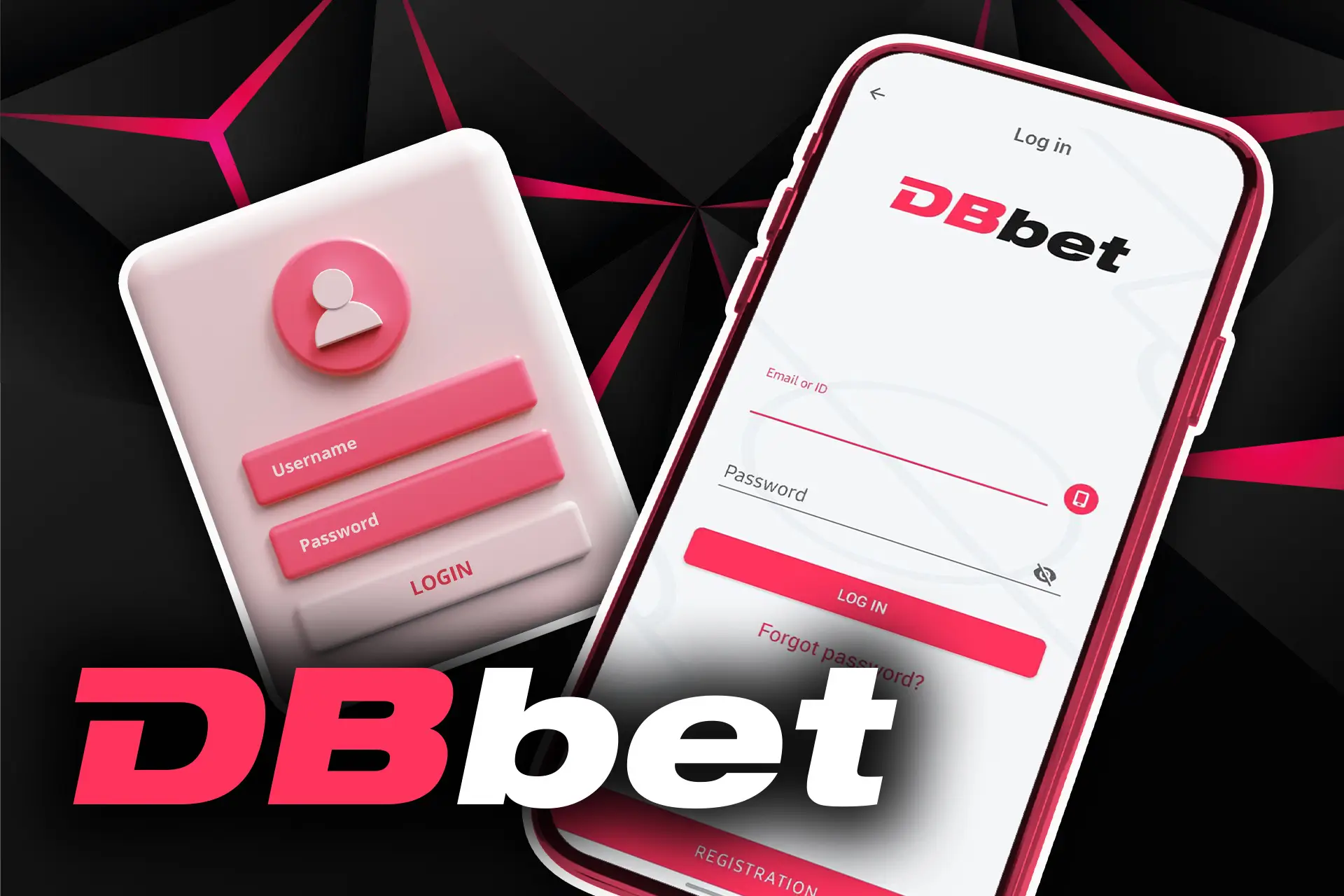 Log in to your DBbet app account to access all features.