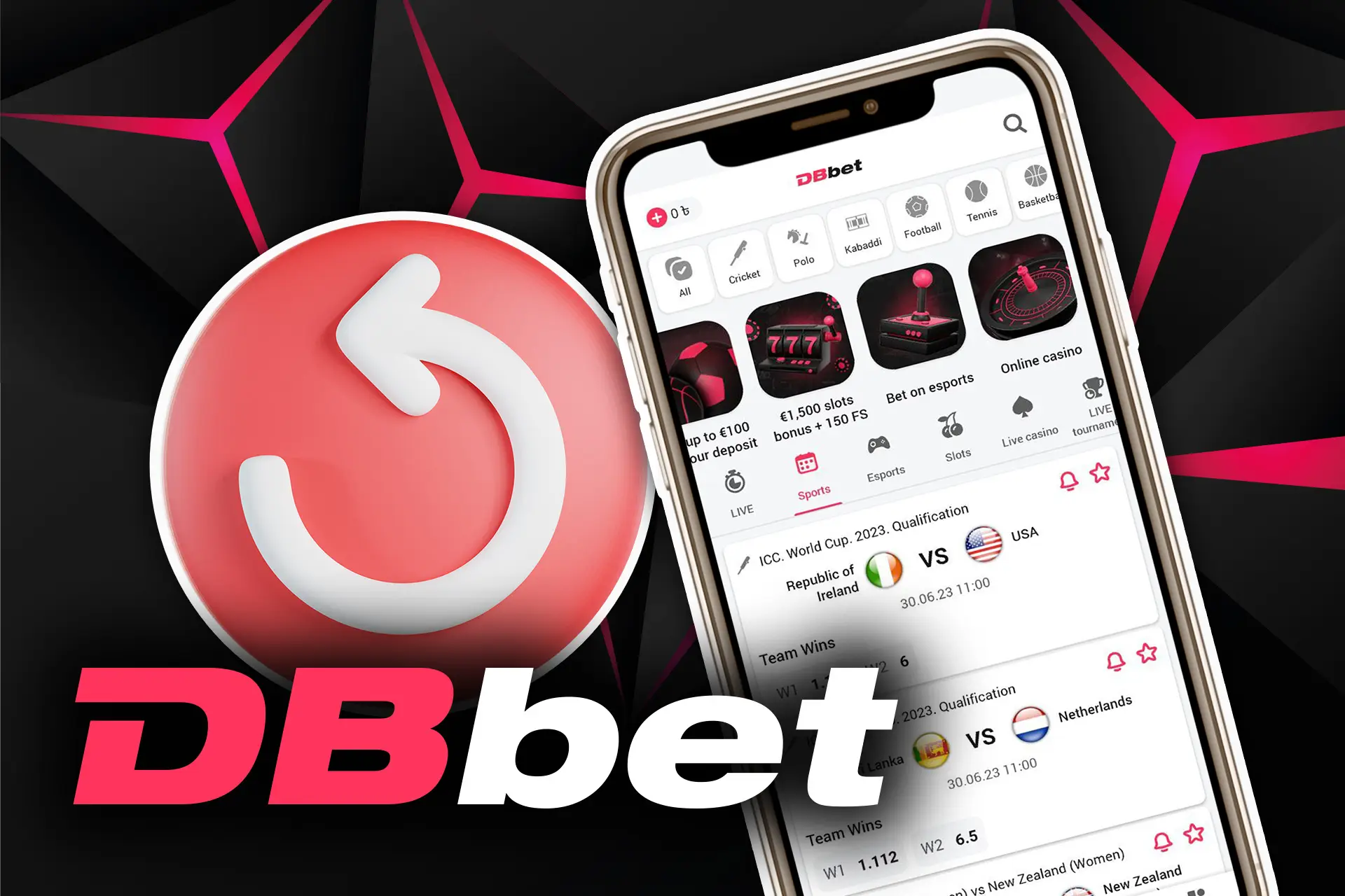 Don't forget to update your DBbet app.
