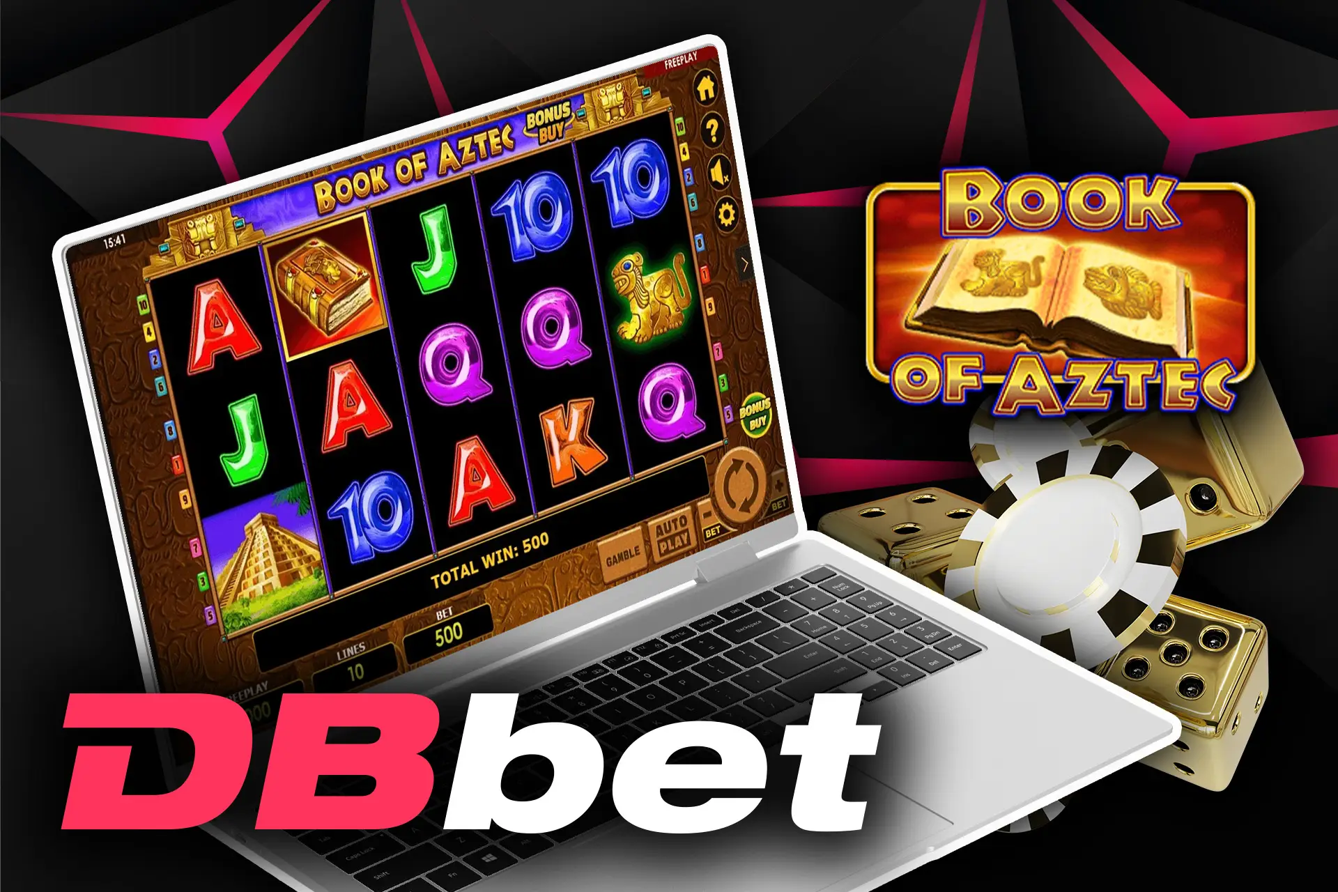 Play Book of Aztec on DBbet.