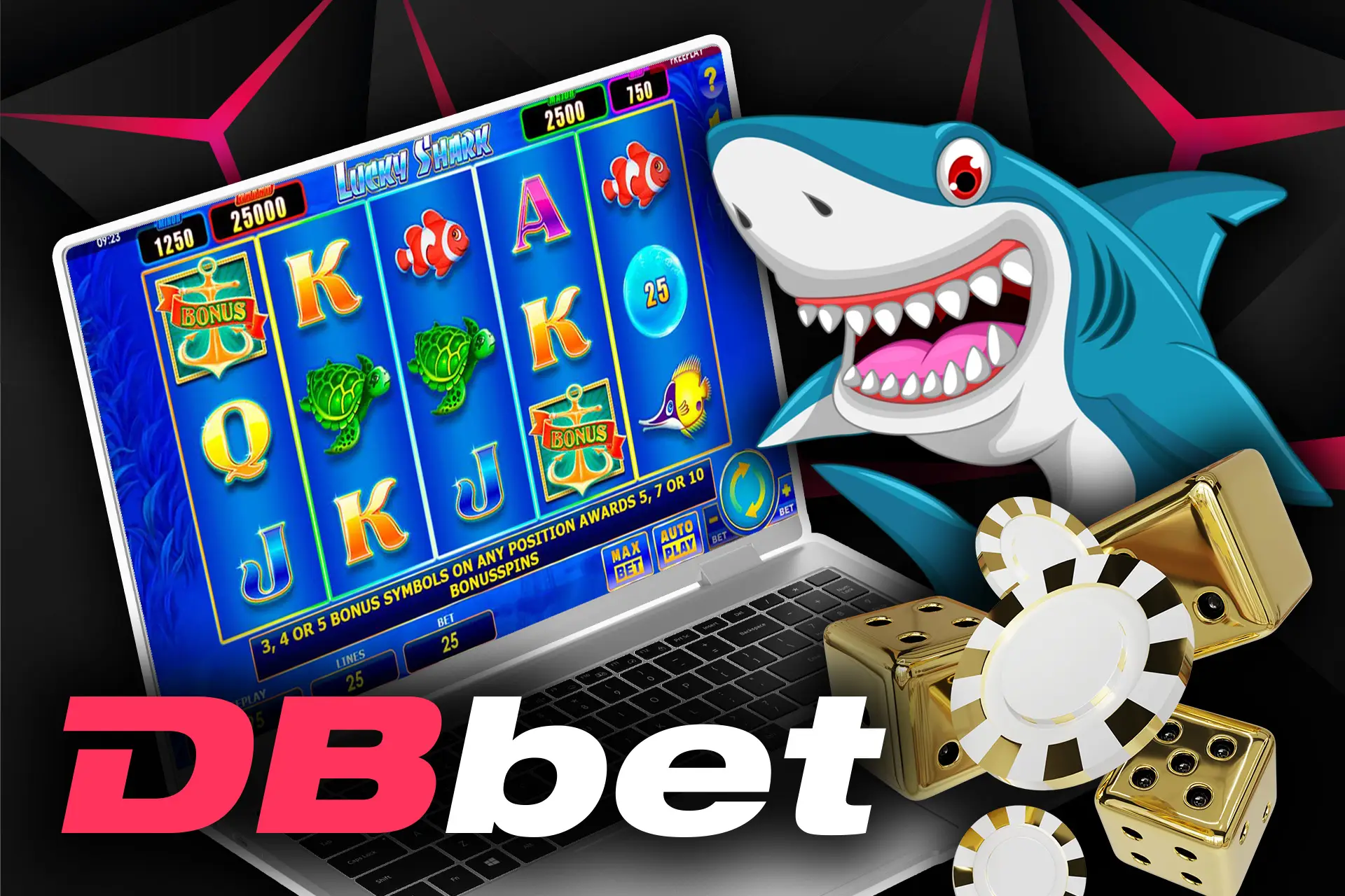 Try Lucky Shark on DBbet.