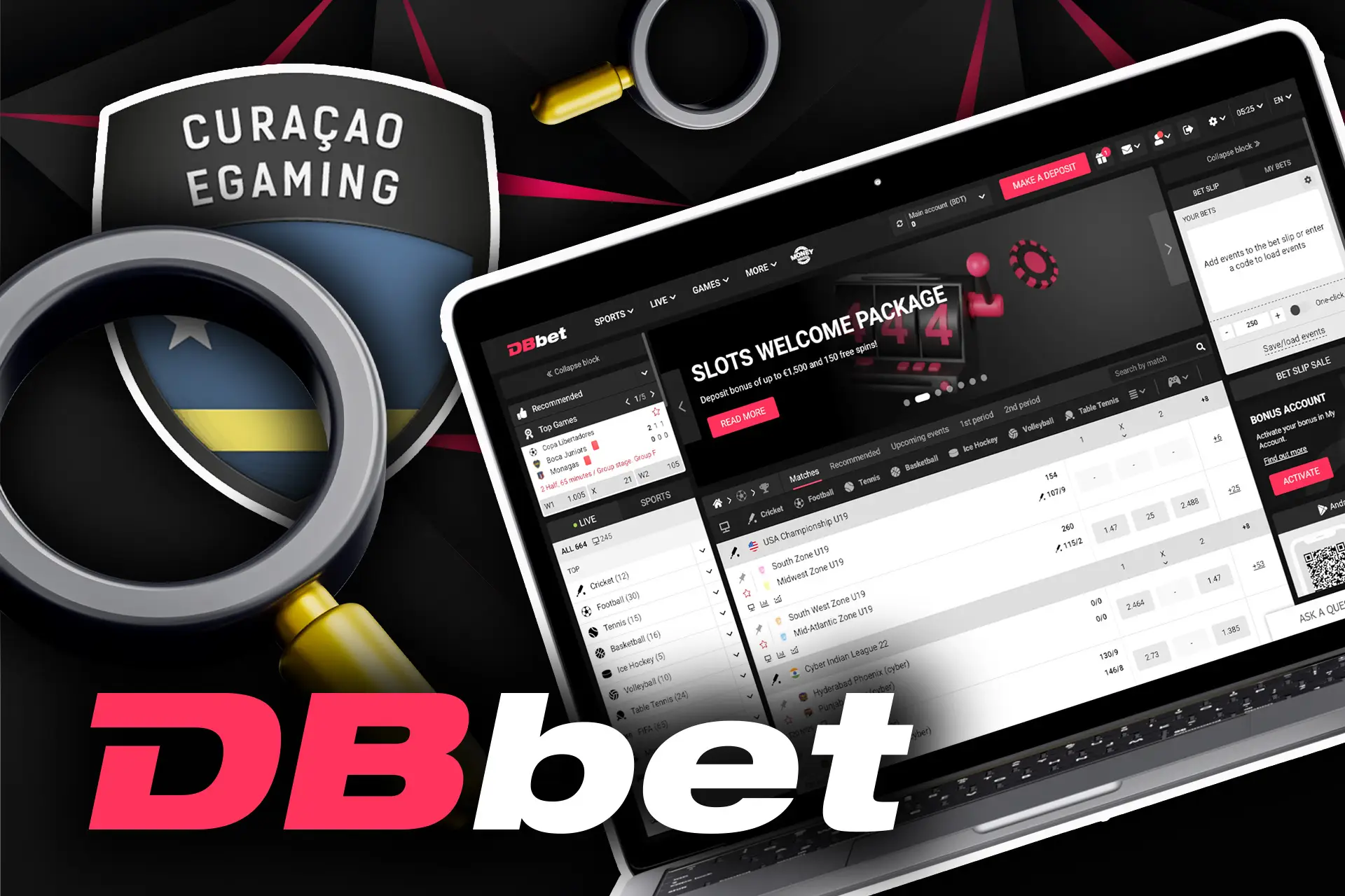 Do not use data from the DBbet site, it is protected by copyright.