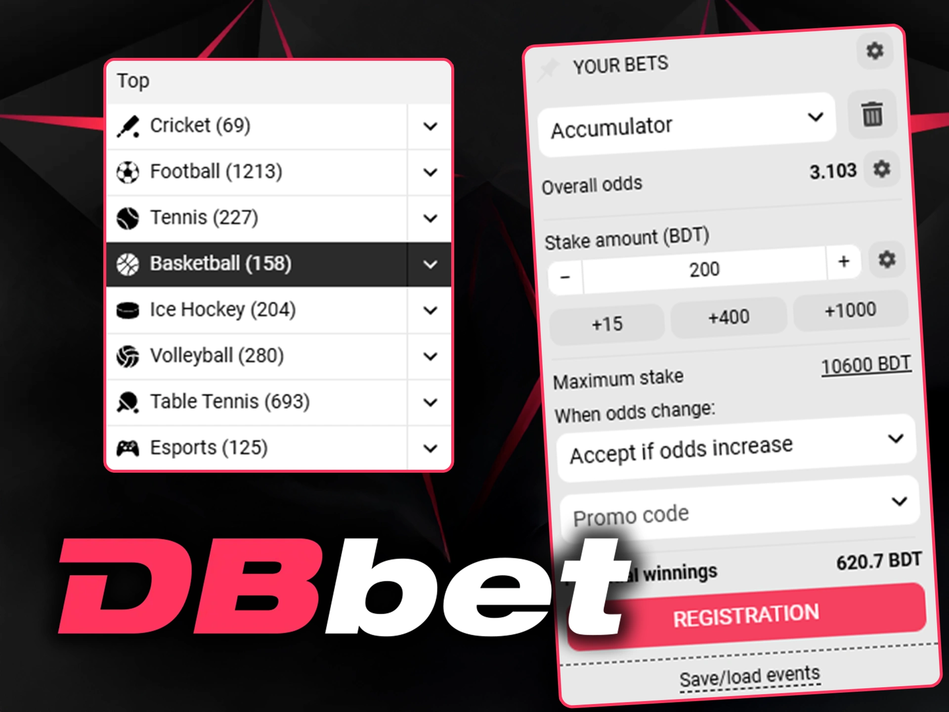 Find out how to start betting on basketball now at DBbet.