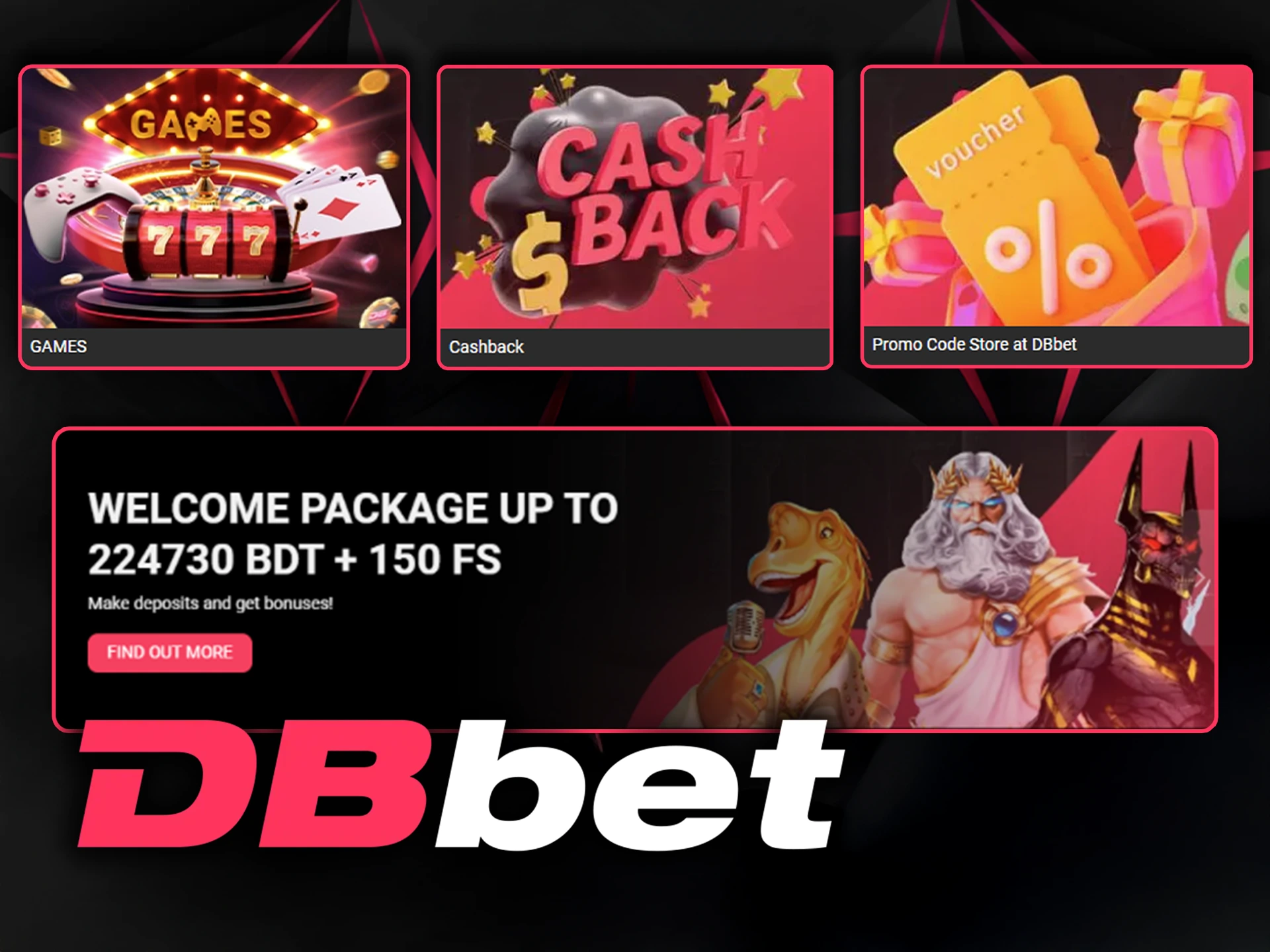 Find out about the available bingo betting bonuses at DBbet.