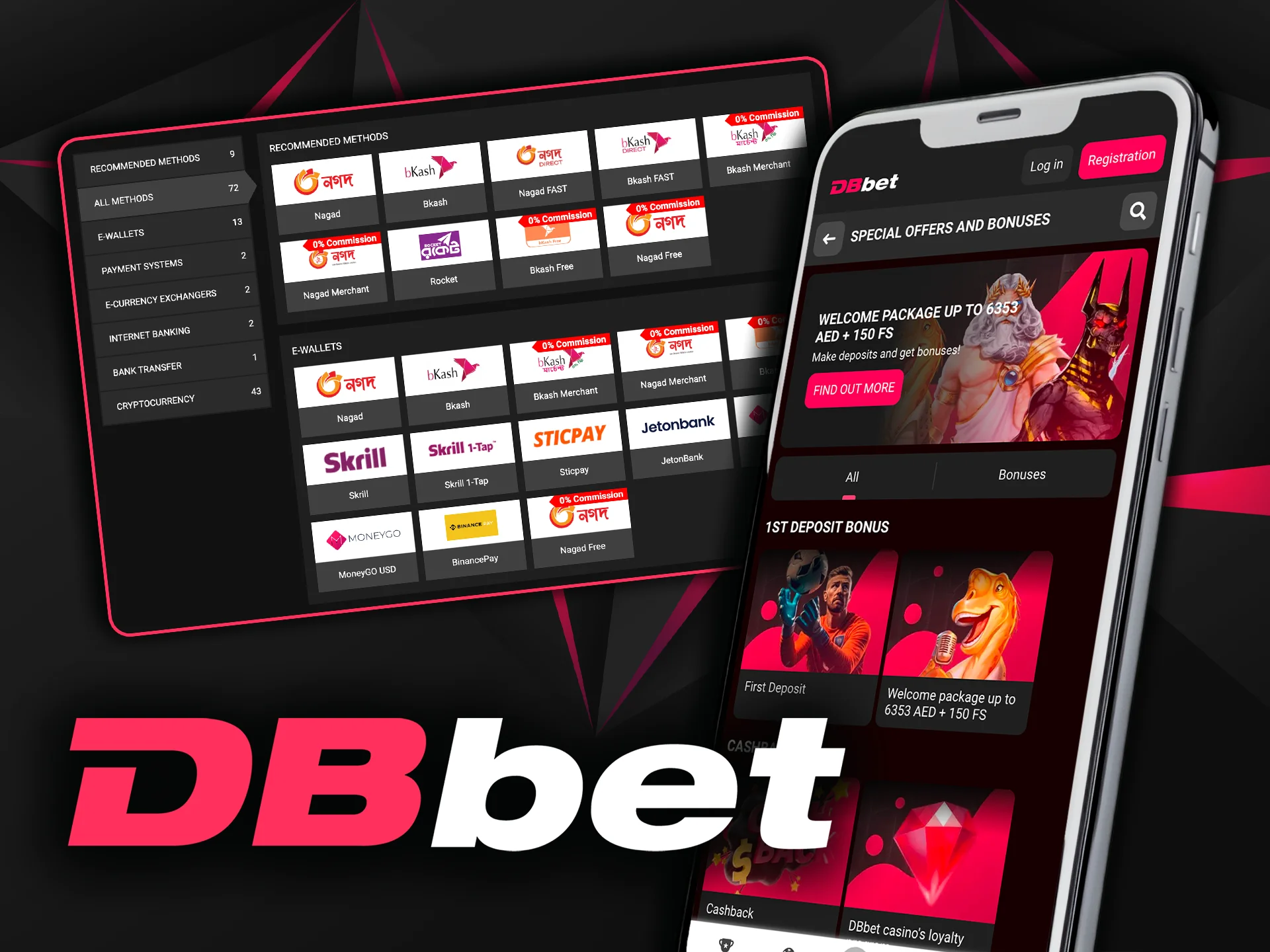 Discover all the benefits of playing at DBbet and enjoy exclusive rewards.