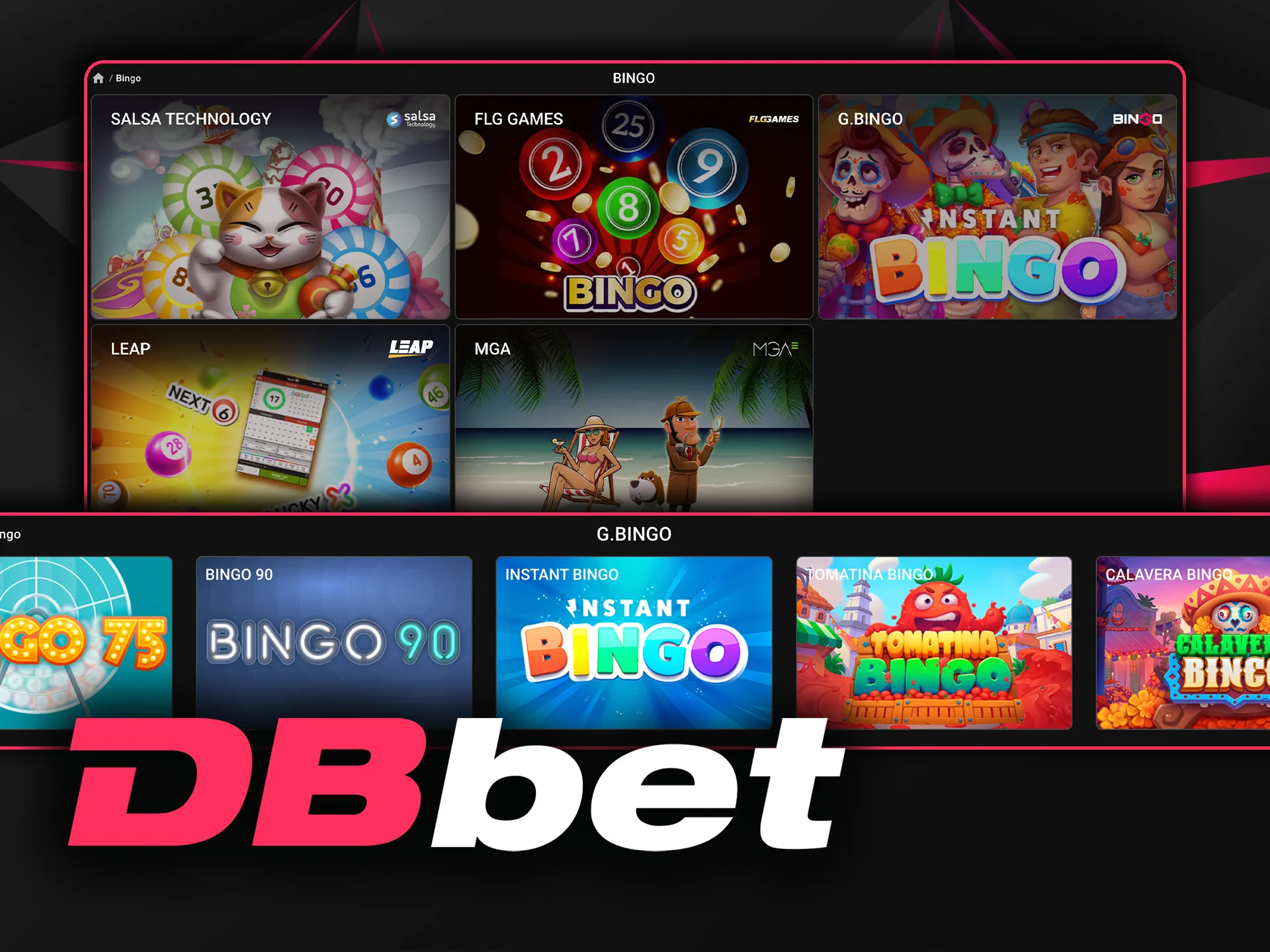 Play exciting bingo games at DBbet and win prizes with every card.