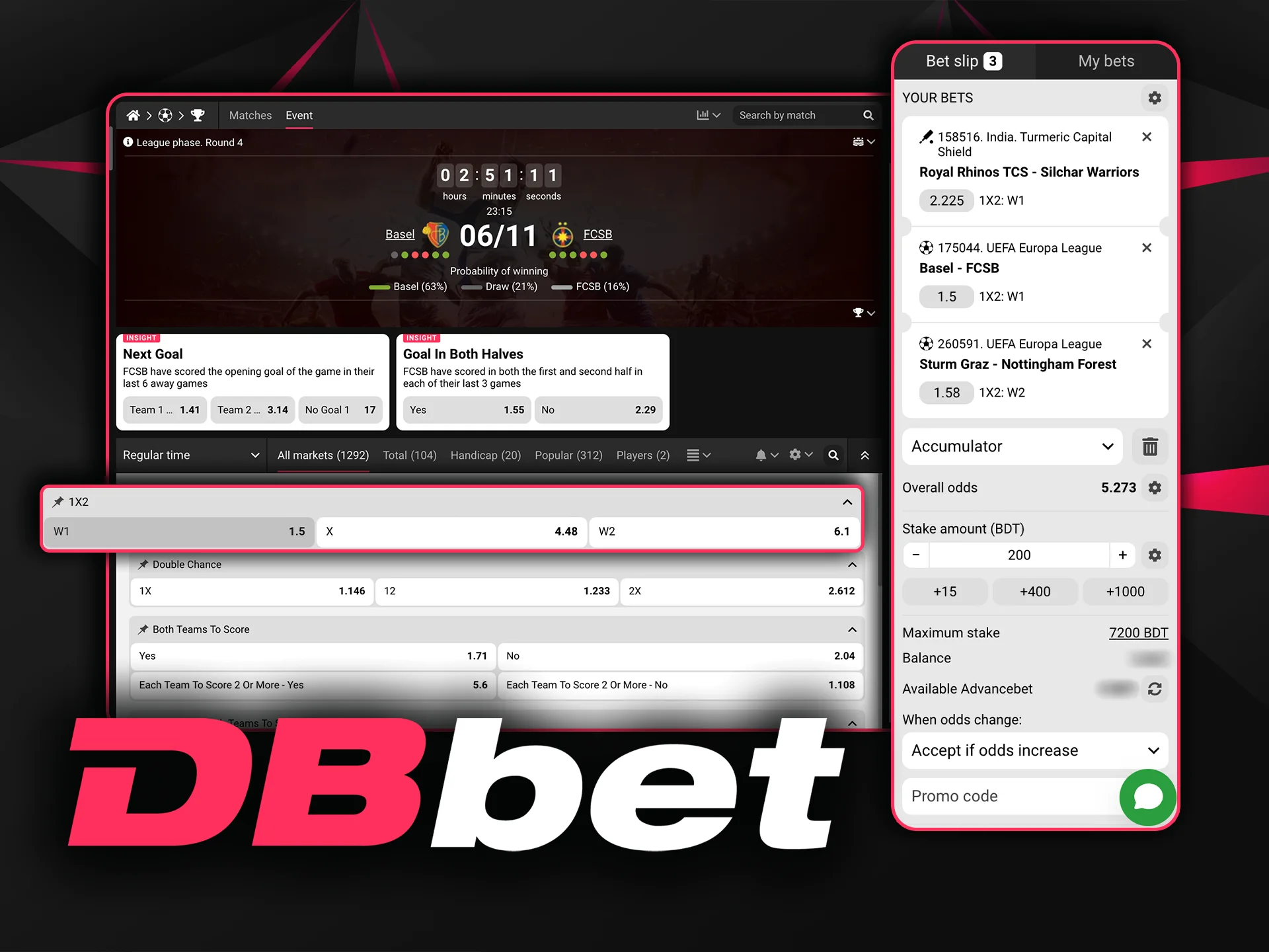 Learn step by step how to place bets at DBbet and start winning confidently.