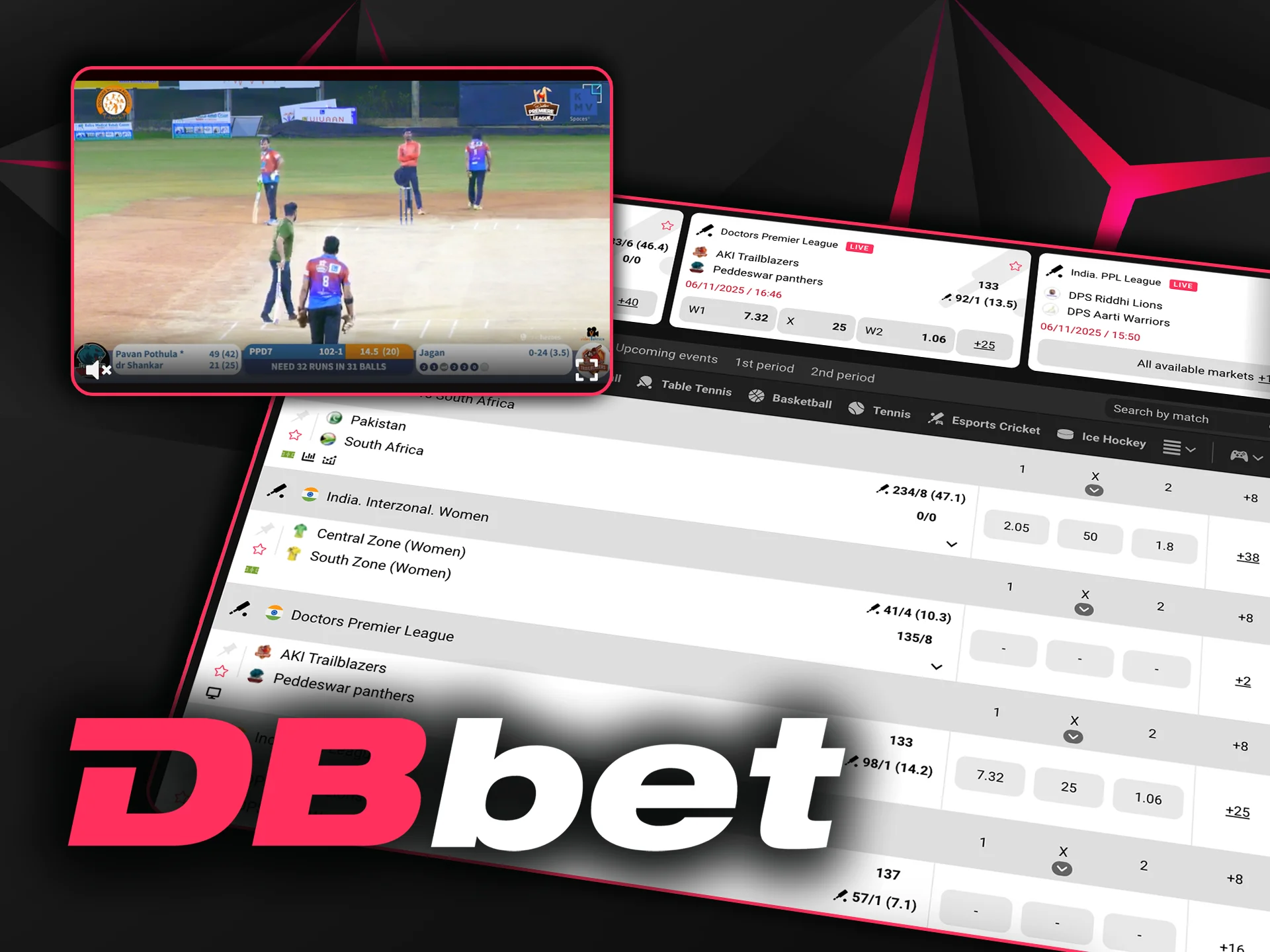 Enjoy DBbet live betting for instant thrills.