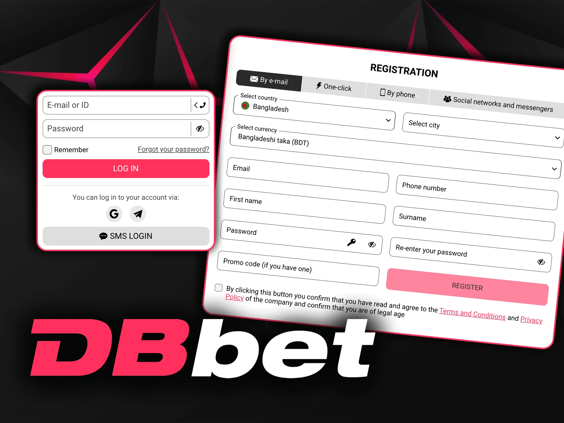 Join DBbet and sign up to start playing.